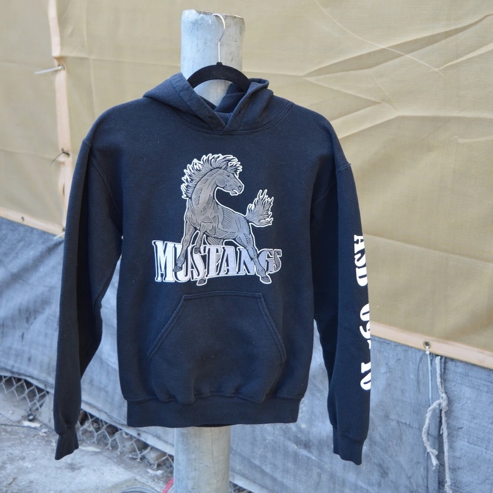 Mustangs navy Hoodie